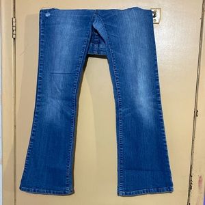 BLUENOTES LOW-RISE RELAXED FLARE JEANS SIZE 25/30